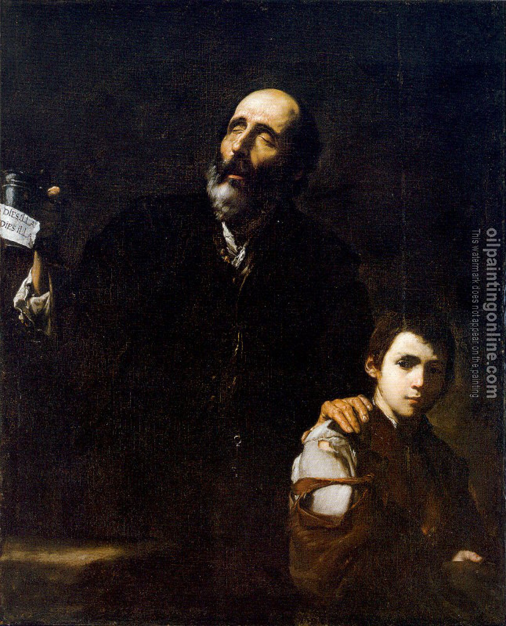 Ribera, Jusepe de - Blind Beggar and his Boy